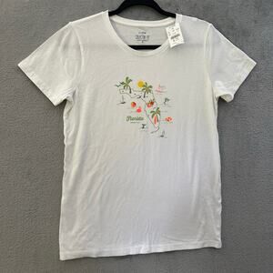 NWT J. Crew Factory Florida Collector Tee- S